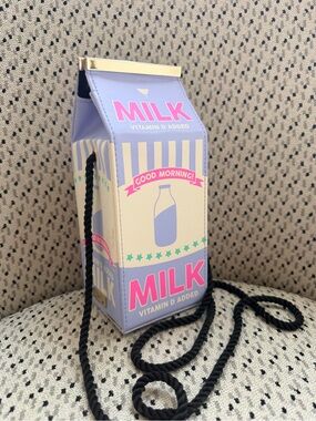 Skinny Dip Super Cute Milk Carton Crossbody